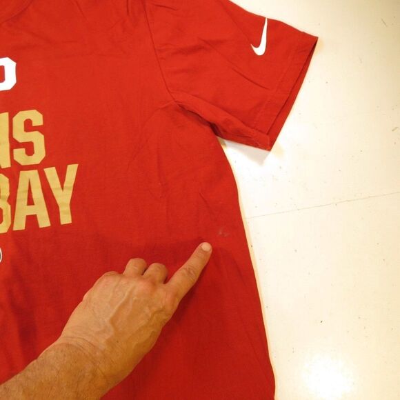 NIKE KAP OWNS THE BAY SAN FRANCISCO 49ERS FOOTBALL Colin Kaepernick T SHIRT XXL - Picture 4 of 5